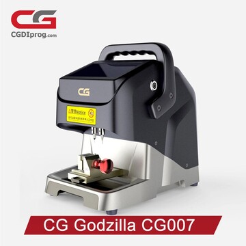 2023 CG Godzilla CG007 Automotive Key Cutting Machine Support Mobile and PC with Built-in Battery