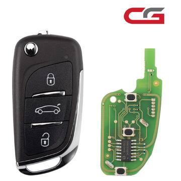 CG C13-000002 A11DS 3 Buttons Wire Remote Used with CGDl K2 Remote Key Programmer