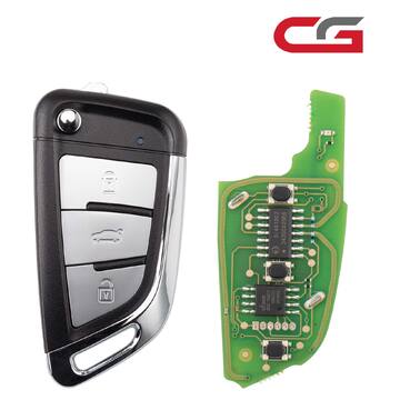 CG C13-000038 A29 DF(3BTN) 3 Metal Buttons Wire Remote