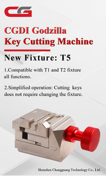 CG Godzilla T5 Clamp Jaw for CG007 Key Cutting Machine