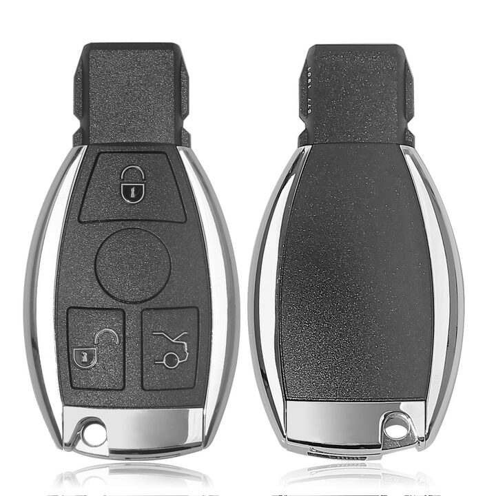 CGDI BE Key with Smart Key Proximity Shell 3 Button for Mercedes Benz 1997-2014 Complete Key Package without Panic