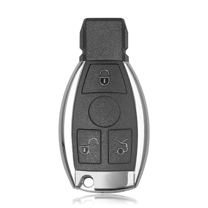 CGDI BE Key with Smart Key Proximity Shell 3 Button for Mercedes Benz 1997-2014 Complete Key Package without Panic