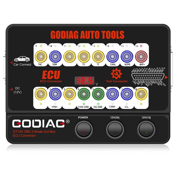 GODIAG GT100 Breakout Box ECU Tool with BMW CAS4 CAS4+ and FEM/BDC Test Platform Used with IM508 IM608 VVDI2 CGDI BMW