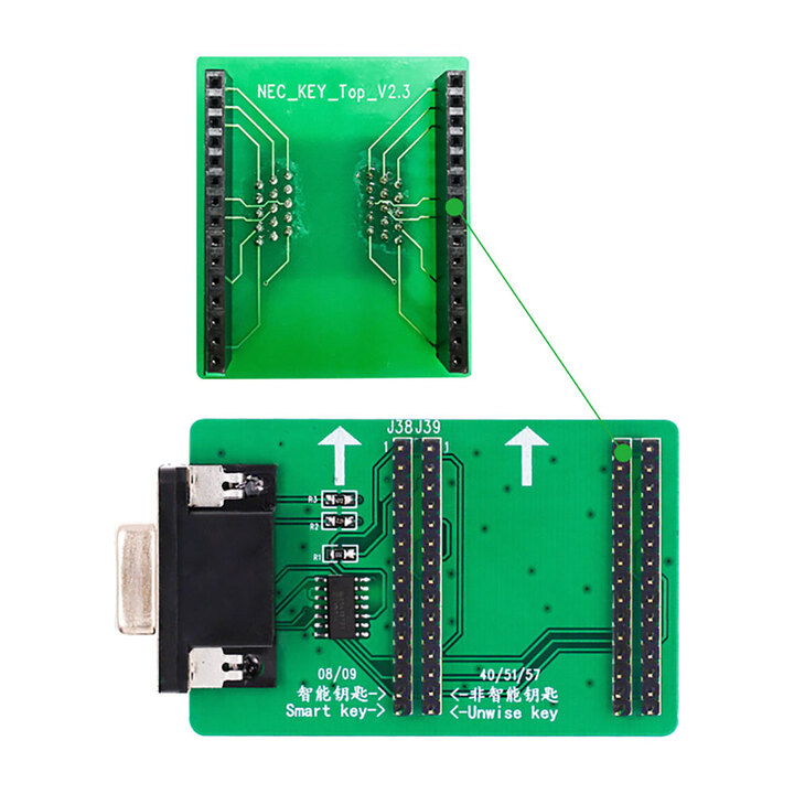 CGDI MB with Full Adapter including EIS Test Line + ELV Adapter + ELV Simulator + AC Adapter + New NEC Adapter