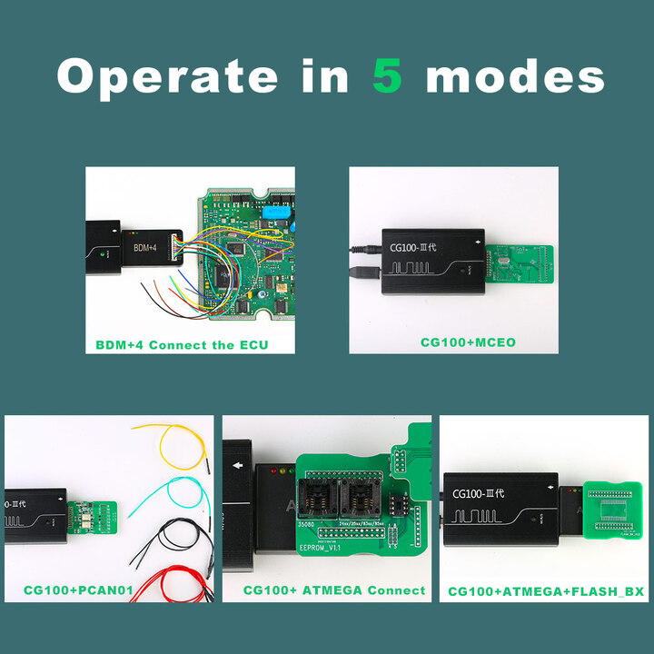 CG100 PROG III Full Version Airbag Restore Device including All Function of Renesas SRS and Infineon XC236x