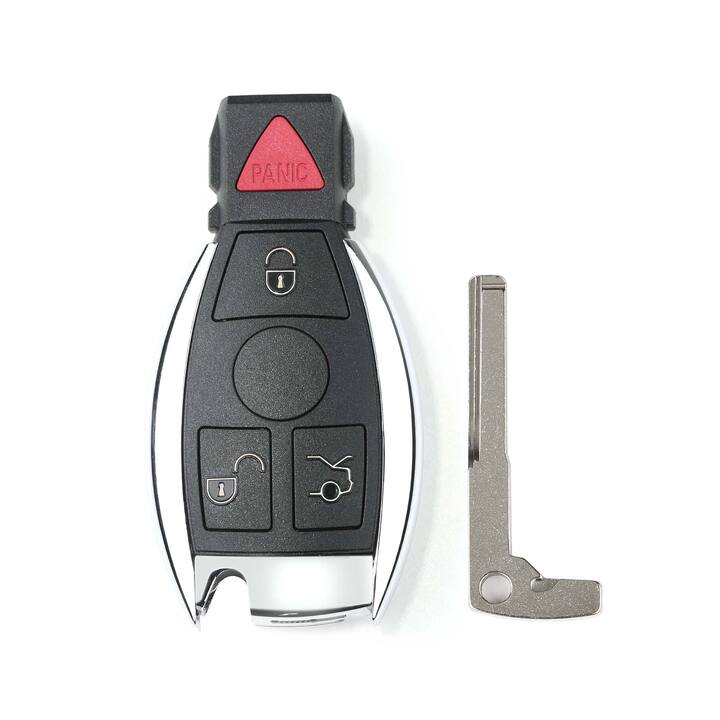 Smart Key Shell 4 Button Shell with Plastic Button for Mercedes Benz Assembling with CGDI MB BE Key Perfectly 5pcs/lot