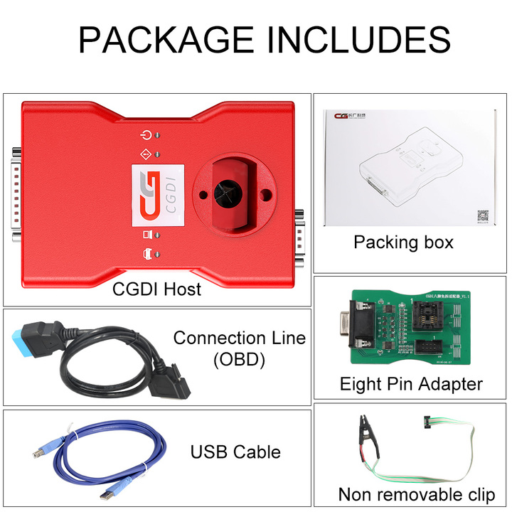 CGDI BMW Key Programmer Full Version with Total 24 Authorizations