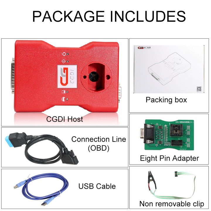 CGDI Prog BMW MSV80 Key Programmer for BMW CAS1 CAS2 CAS3 CAS3+ CAS4 CAS4+ FEM BDC