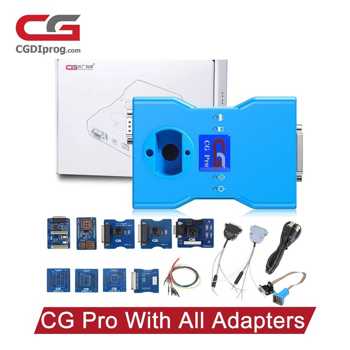 CG Pro 9S12 Programmer Full Version with All Adapters Support 35160WT/ 35080/ 35128