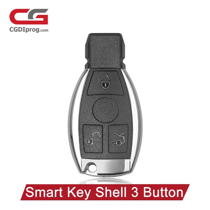 Smart Key Shell 3 Button for Mercedes Benz Assembling with CGDI MB Be Key Perfectly