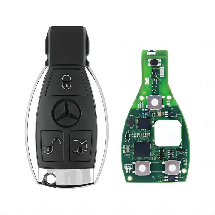 5pcs CG MB 08 Version Keyless Go Key 2-in-1 315MHz/433MHz with Shell for Mercedes W164 W221 W216 from Year 2005-2010 Get 5 Free Tokens