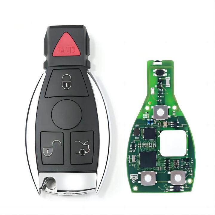 5pcs CG MB 08 Version Keyless Go Key 2-in-1 315MHz/433MHz with Shell for Mercedes W164 W221 W216 from Year 2005-2010 Get 5 Free Tokens