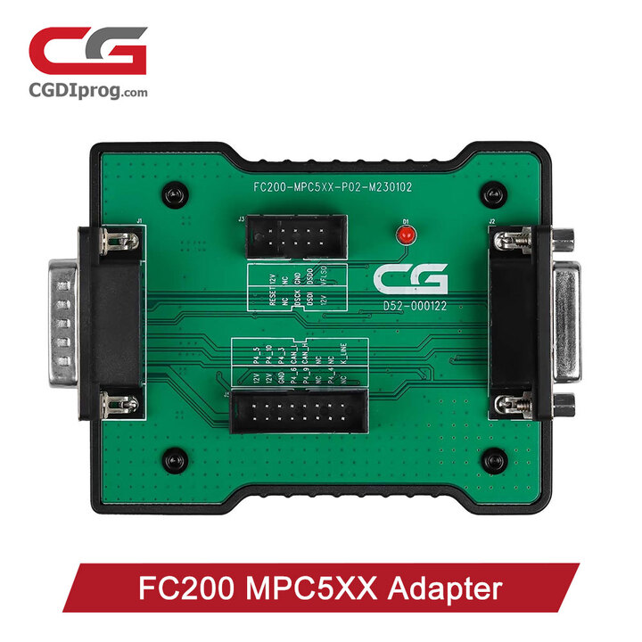 CG FC200 AT200 MPC5XX Adapter FC200-MPC5XX-P02-M230102 for BOSCH MPC5xx Read/Write Data on Bench Support EDC16/ ME9.0/ MED9.1/ MED9.5