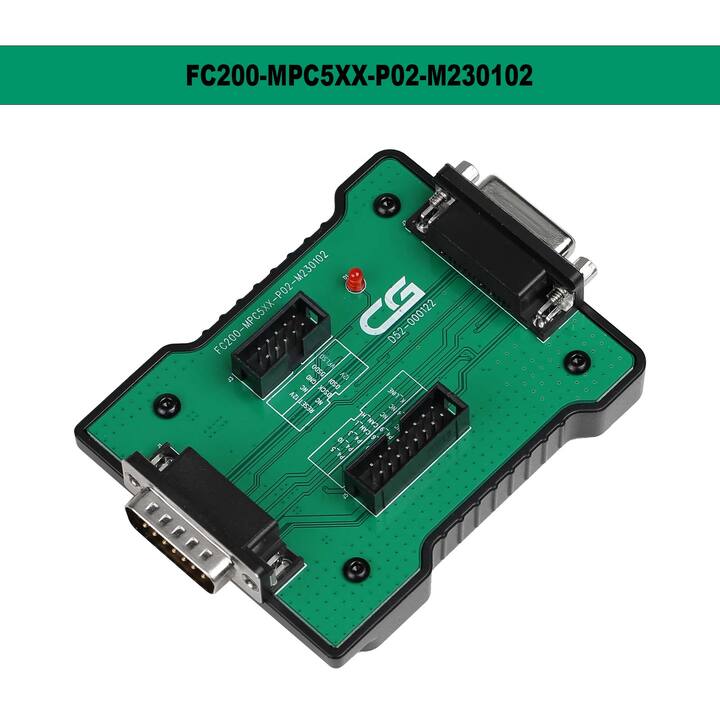 CG FC200 AT200 MPC5XX Adapter FC200-MPC5XX-P02-M230102 for BOSCH MPC5xx Read/Write Data on Bench Support EDC16/ ME9.0/ MED9.1/ MED9.5