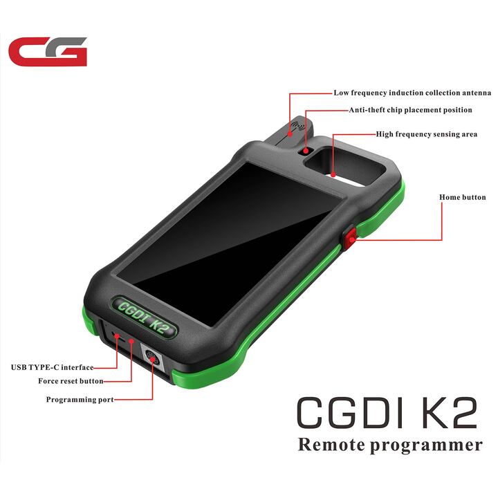 CG CGDl K2 Wifi Multi-functional Remote Generator Professional Smart Locksmith Key Tool Support 96Bit ID48 Copy