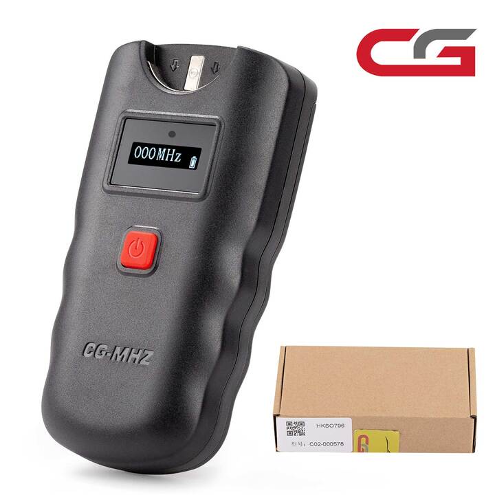 2025 CGDI MHz Frequency Test Device 315MHz/ 433MHz/ 868MHz/ 902MHz Support Button Battery Voltage Detection LR/AGSR/CR/Zinc Air and Lir