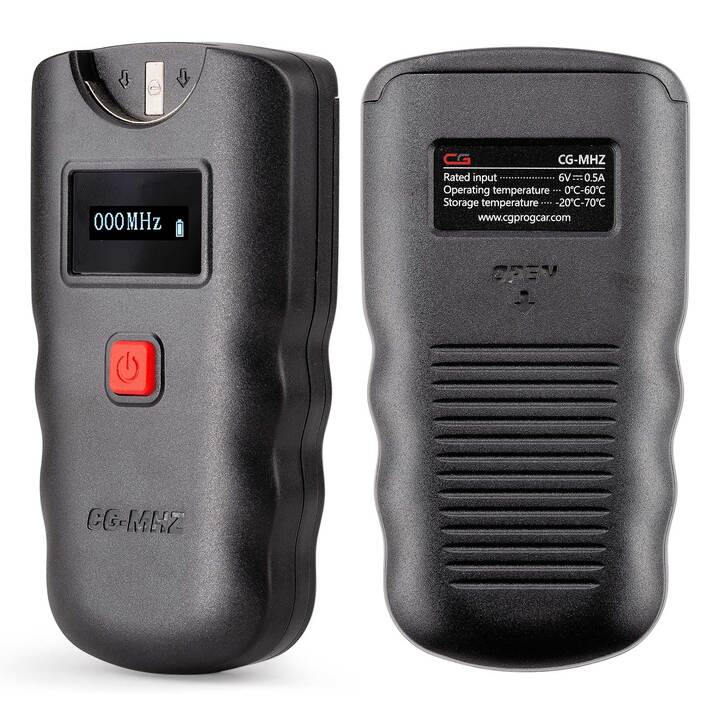 2025 CGDI MHz Frequency Test Device 315MHz/ 433MHz/ 868MHz/ 902MHz Support Button Battery Voltage Detection LR/AGSR/CR/Zinc Air and Lir