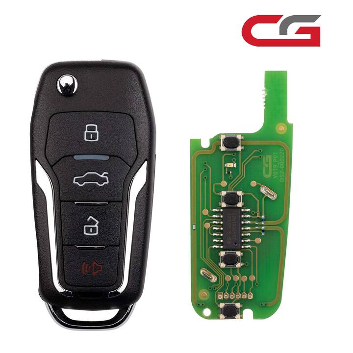 [5Pcs/Set] CG C13-000003 A10-2+1HON.D Style(Flip-2+1BTN) 3 Buttons Wire Remote