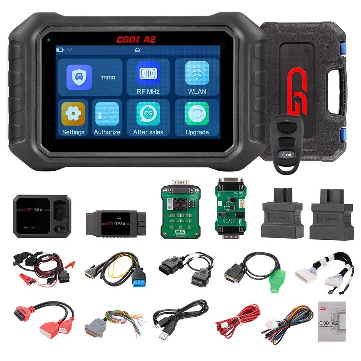 2025 New CGDI A2 Key Programmer Standard Version Premium Edition IMMO Matching Frequency Detection