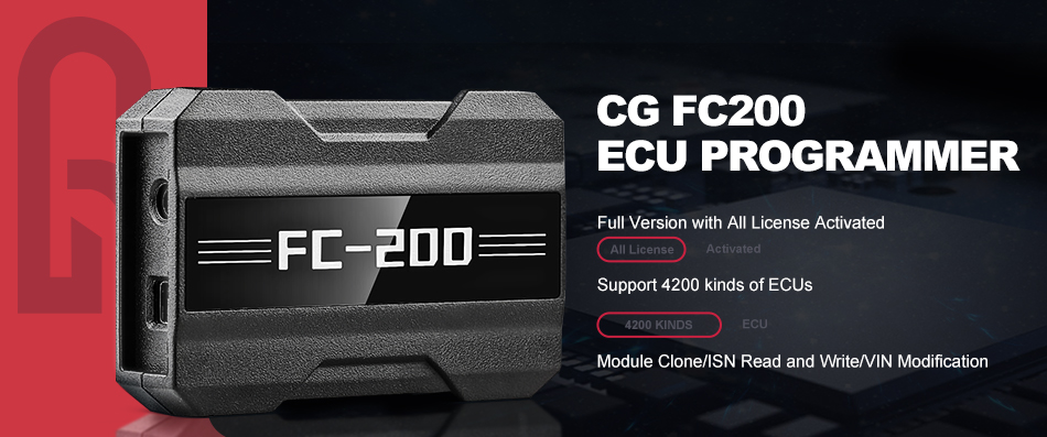 CG FC200 ECU Programmer Full Version