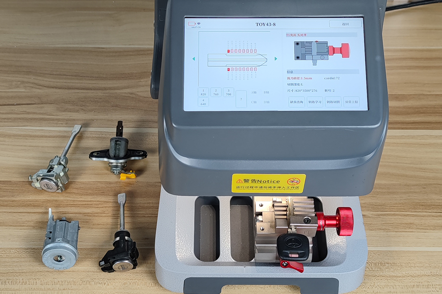 CG Godzilla? Key Cutting Machine