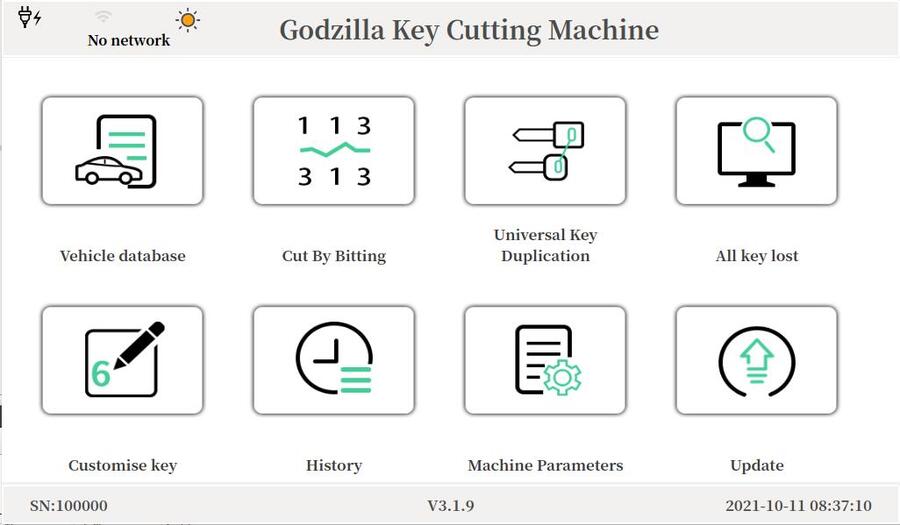 CG Godzilla? Key Cutting Machine