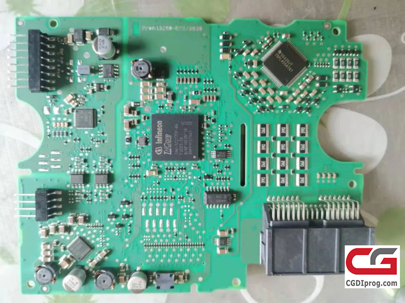 Locating IC Chip 95M01 in Battery Module