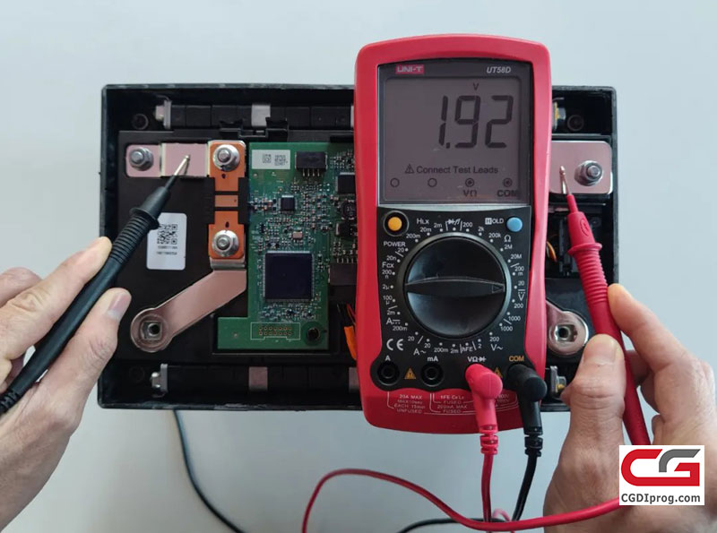 Bypassing the Relay to Measure Battery Voltage