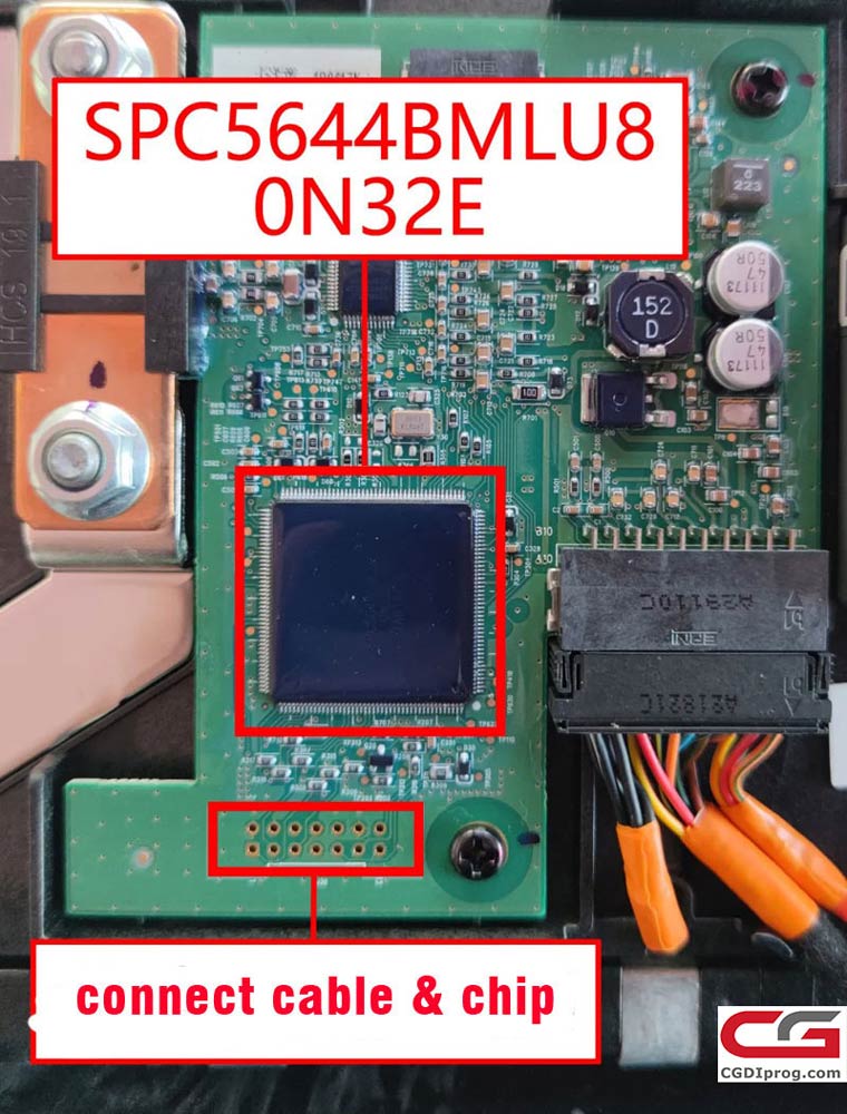 Identifying the IC Chip in the Battery