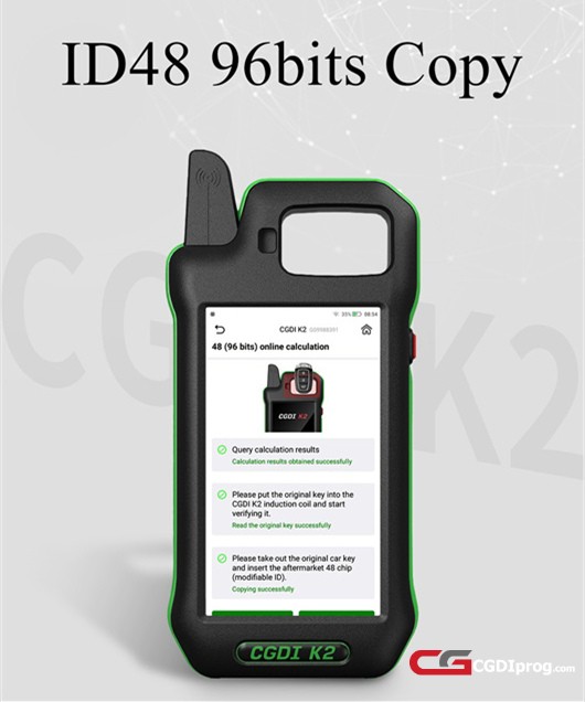 ID48 96-Bit Online Calculation